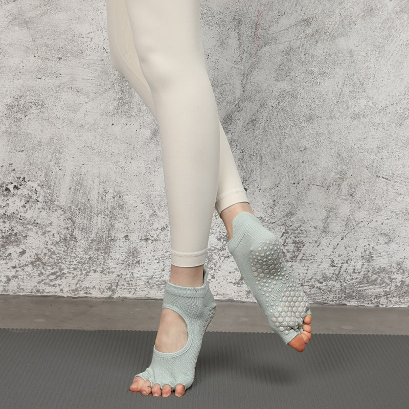 Elevate Your Pilates Experience with Our Professional Five Finger Socks for Women