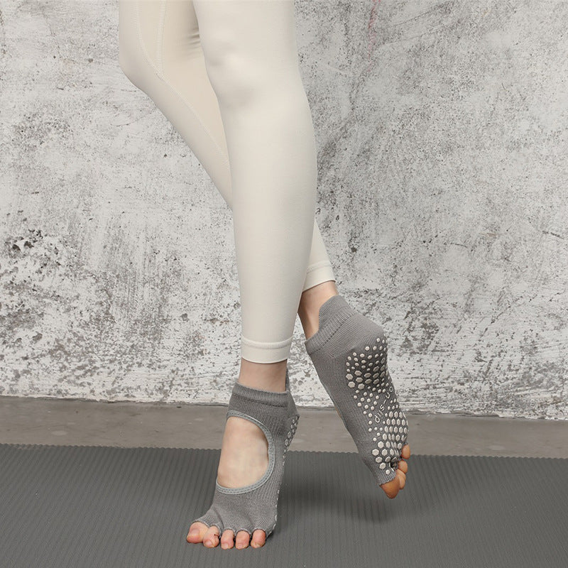 Elevate Your Pilates Experience with Our Professional Five Finger Socks for Women