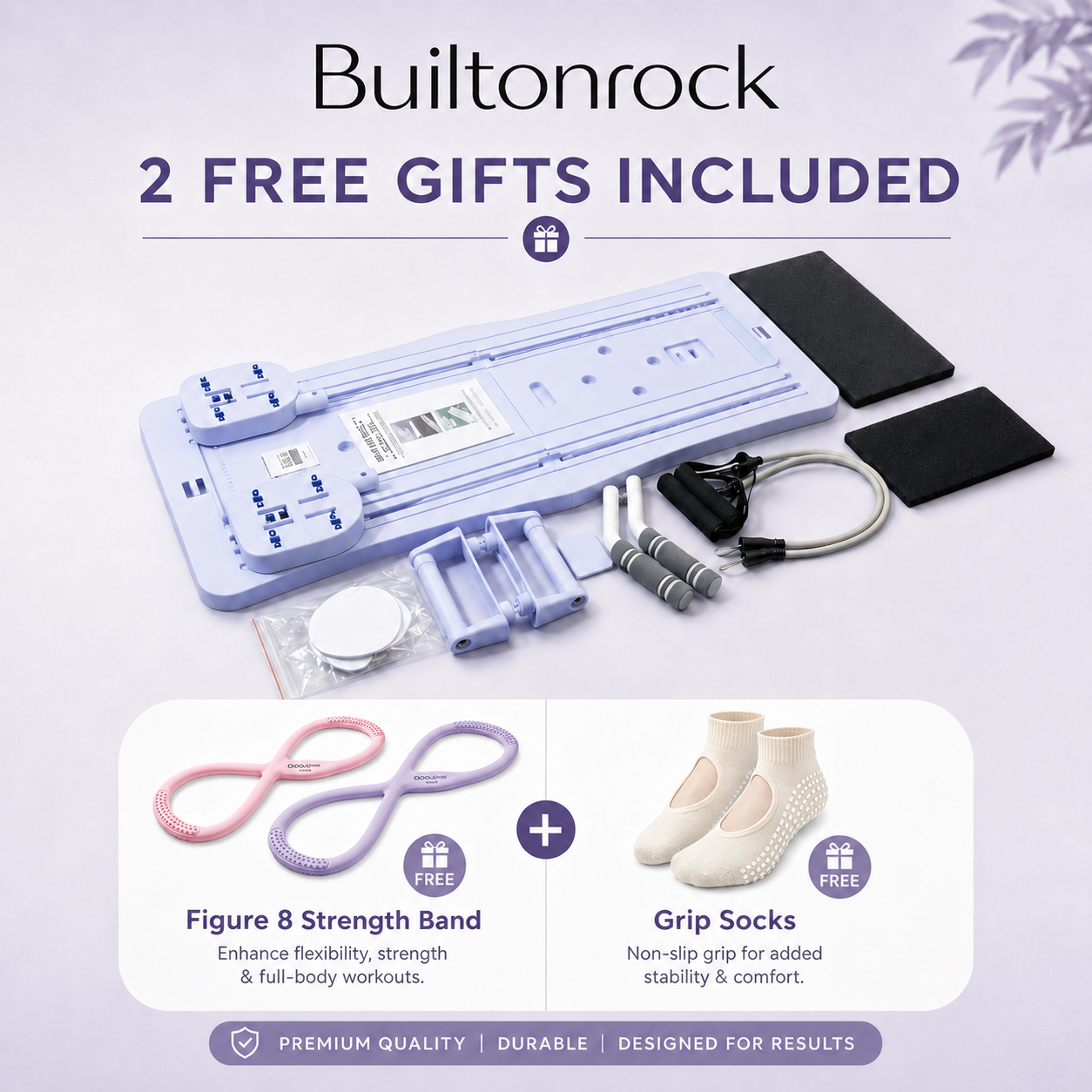 Pilates Reformer (2 Free Gift)