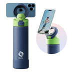 Stay Hydrated in Style: Fjbottle 710/950Ml Insulated Water Bottle with Magnetic Lid and Phone Mount for Outdoor Adventures
