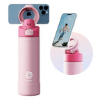 Stay Hydrated in Style: Fjbottle 710/950Ml Insulated Water Bottle with Magnetic Lid and Phone Mount for Outdoor Adventures