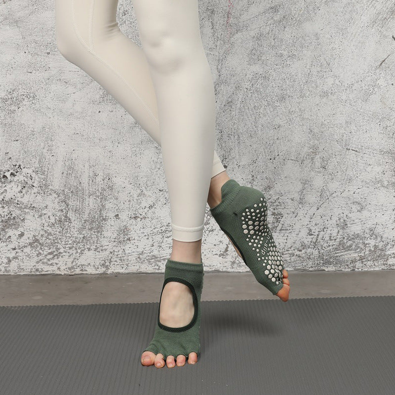 Elevate Your Pilates Experience with Our Professional Five Finger Socks for Women