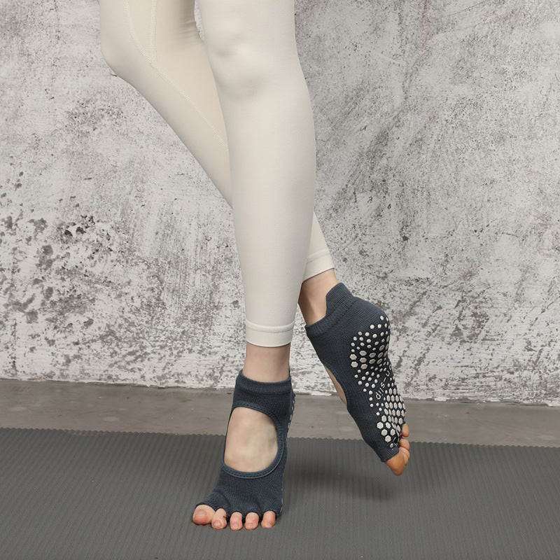 Elevate Your Pilates Experience with Our Professional Five Finger Socks for Women