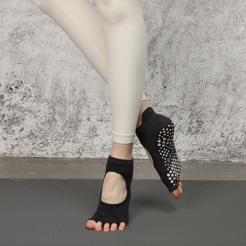 Elevate Your Pilates Experience with Our Professional Five Finger Socks for Women